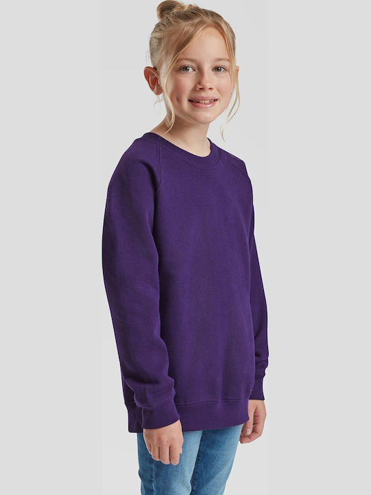 Fleece Παιδικό Φούτερ Purple