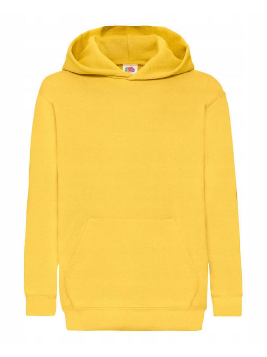 Kinder-Sweatshirt mit Kapuze und Taschen Sunflower