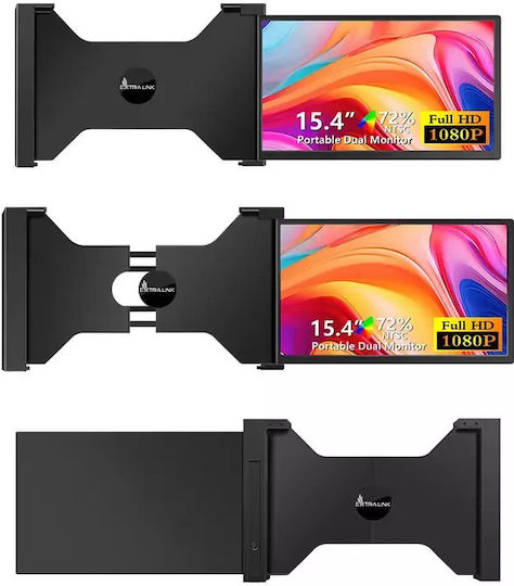 Extralink Smart Life S3 1-Bildschirm 15,4" Full HD IPS Monitor Laptops 15,6" bis 18,5"