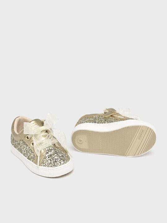 Kids Sneakers Gold