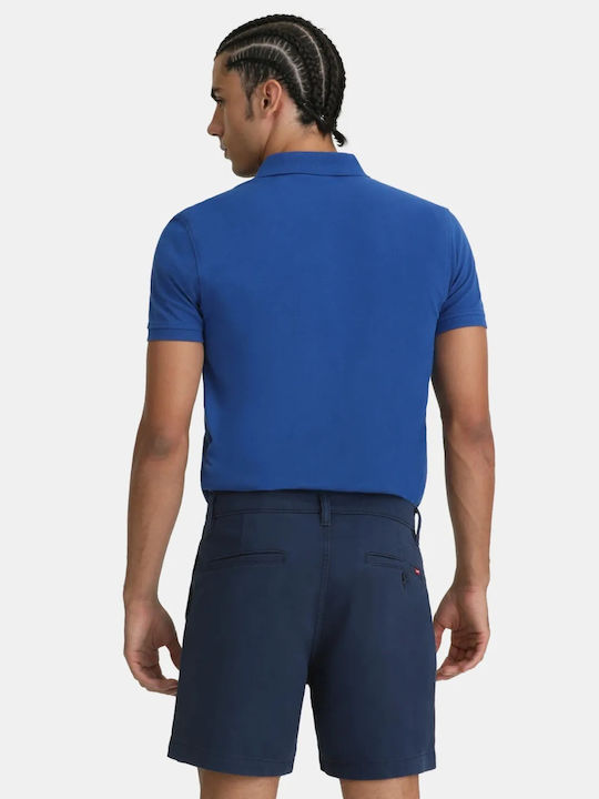 Housemark Polo Tricou Cu Mânecă Scurtă Albastru Rouă
