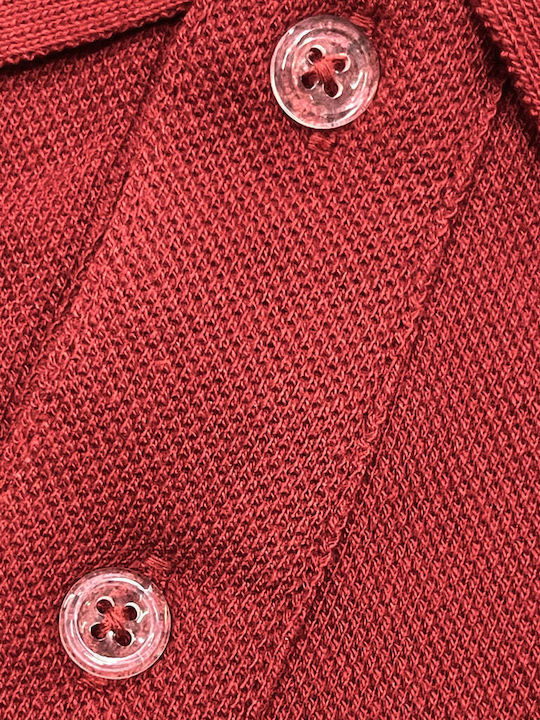Polo Bluză cu mânecă scurtă Coral