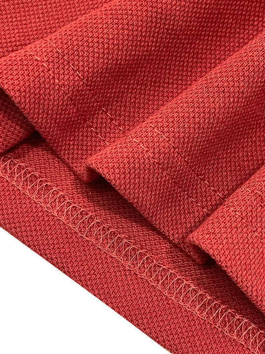 Polo Bluză cu mânecă scurtă Coral