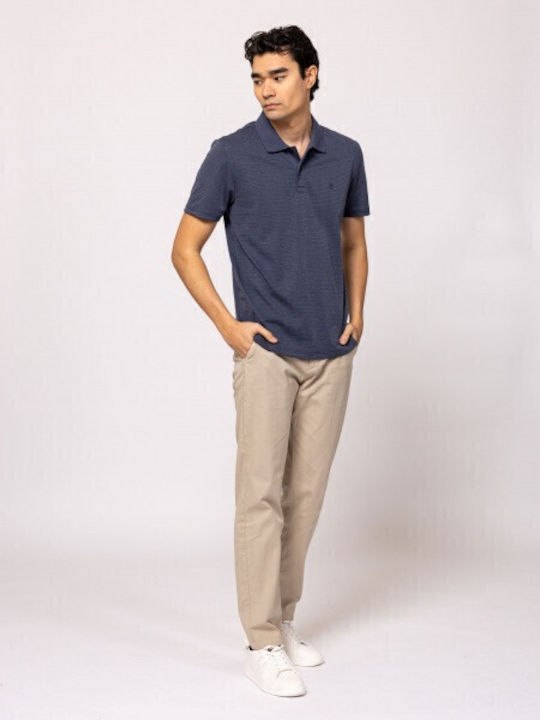 Polo Blouse Navy Blue