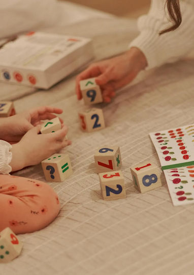 Igroteco Joc Educațional Litere și numere din Lemn pentru 5+ ani Ani