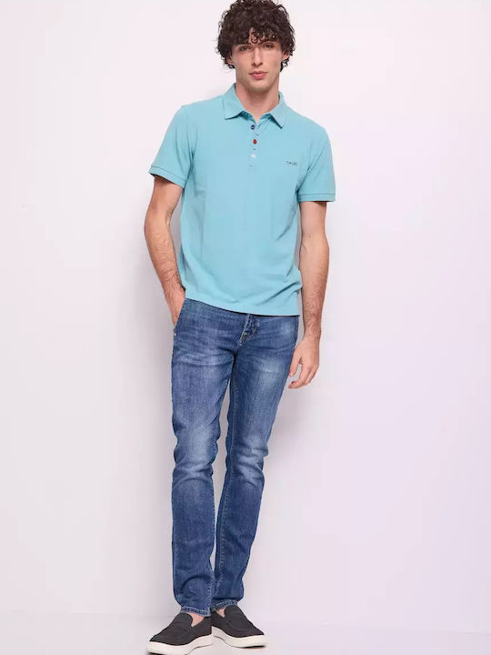 Polo Bluză cu mânecă scurtă Sky Blue
