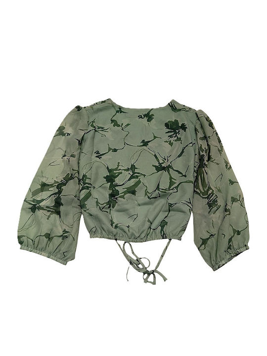 Mind Matter Bluse Green