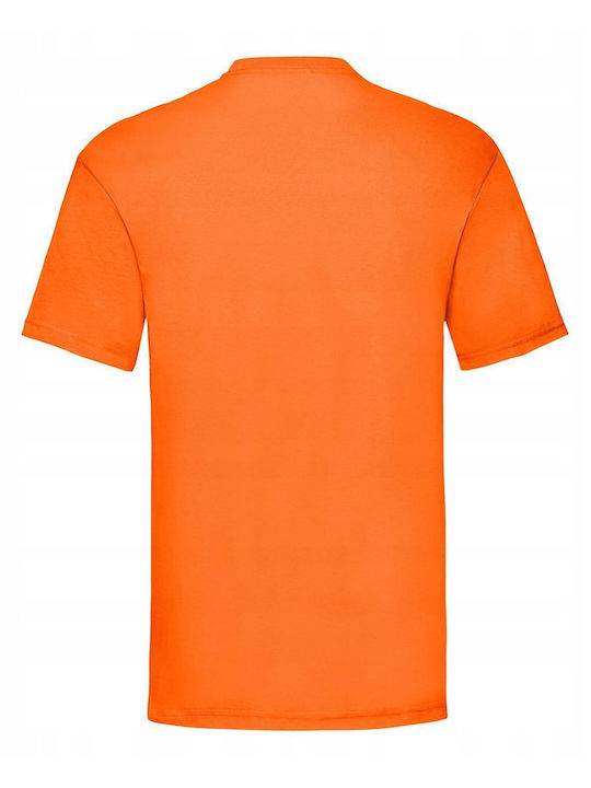 Men's Valueweight T-shirt Orange Size 3xl