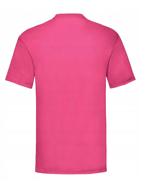 Herren Valueweight T-Shirt Fuchsia Größe 2XL
