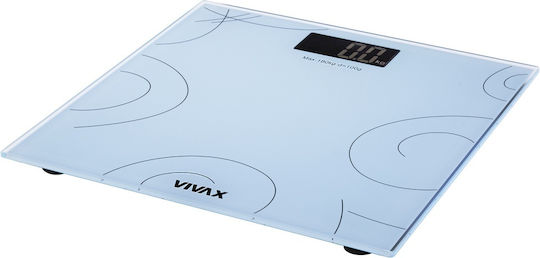 Vivax Pharmaceuticals Digital Badezimmerwaage in Blau Farbe