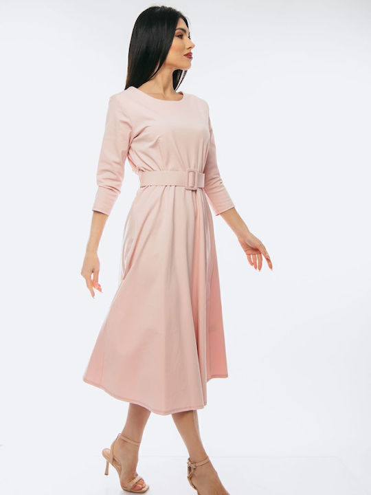 Midi Dress Pink