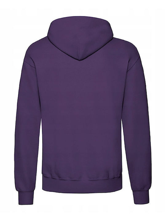 Men's Hooded Sweatshirt New Purple