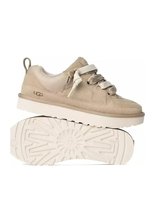 Lo Lowmel Damen Sneakers Senfgelb