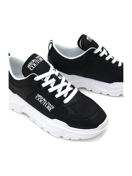 Herren Chunky Sneakers White-Black