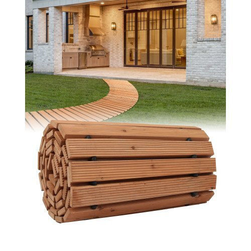 Vevor Wegweiser für Gartenboden aus Holz 43.18x243.84cm 1Stück