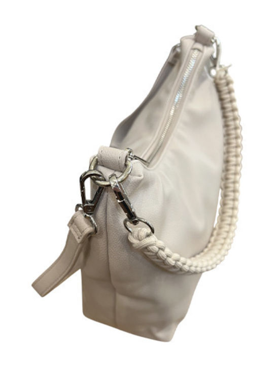 Damen-Hobo-Tasche Beige
