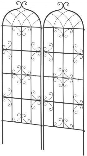 Vevor Set of 2 Metal Plant Climbing Supports 71x20 In Rust Resistant Hpjhx2jth71wkvlcjv0