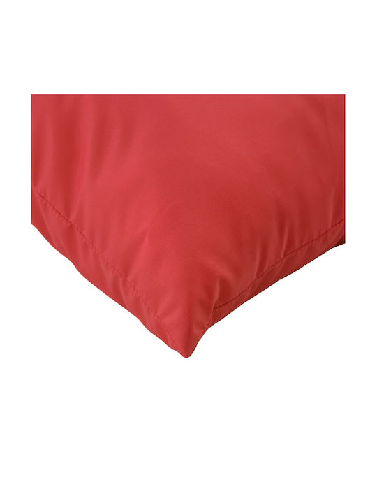 vidaXL Waterproof Garden Chair Cushion Red 4 Pieces 60x60cm