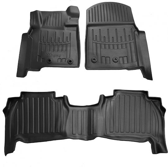 Race Axion Gummimatten mit Noppen Lexus Lx Urj200 5d 2008-2021 Race Axion 3-teilig 5022044/st