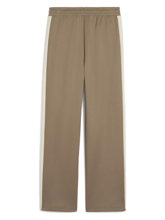 Pantaloni de trening drepți Puma T7 Always On pentru femei 62979793