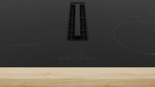 Bosch Serie 4 Επαγωγική Εστία με Πλαίσιο Αυτόνομη με Απορροφητήρα & Λειτουργία Κλειδώματος 80.2x52.2εκ.