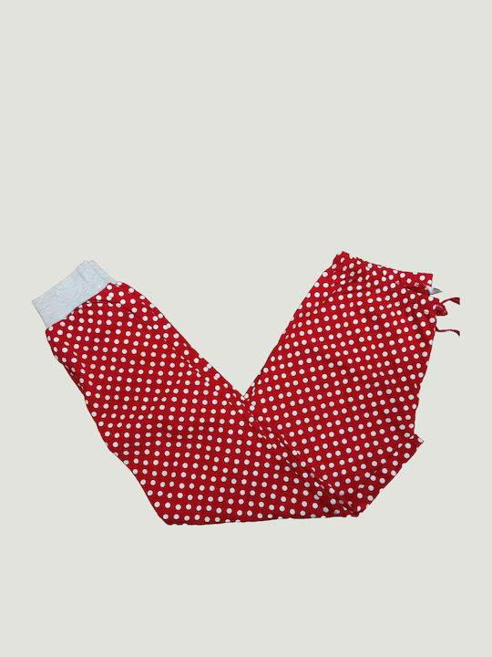 Disney Παιδική Πιτζάμα Καλοκαιρινή Κόκκινη, Γκρι Minnie Mouse Disney Παιδική Πιτζάμα Καλοκαιρινή Κόκκινη, Γκρι Minnie Mouse