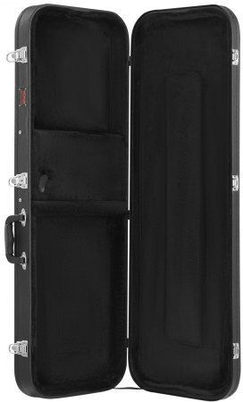 Vevor Waterproof Suitcase Electric Guitar Padded Black