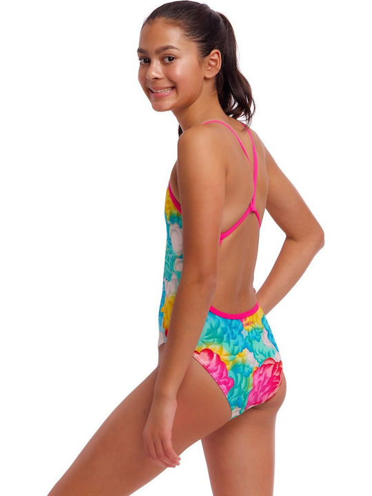 Funkita Single Strap Детски Бански Една част Multi
