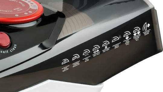 Fakir SkyGo Fier de Călcat cu Aburi 2800W cu Talpă Ceramică și Debit Continu de Abur 45g/min