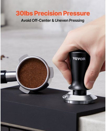 Vevor Πατητήρι με Επίπεδη Επιφάνεια 53mm σε Μαύρο Χρώμα