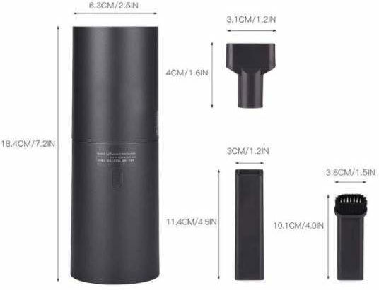 Aspirator portabil 3în1 reîncărcabil USB fără fir
