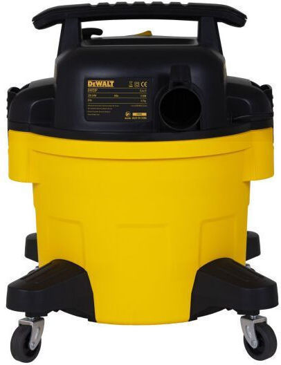 DEWALT Σκούπα Υγρών / Στερεών 1150W με Πλαστικό Κάδο 23lt Κίτρινη
