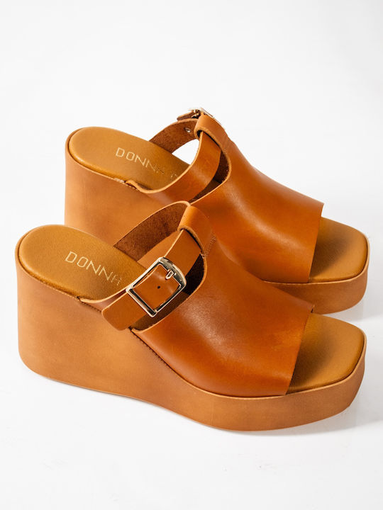 Unique Strap Platform Tan