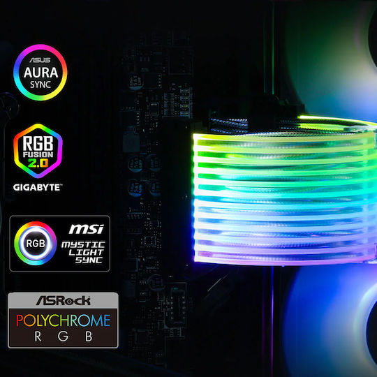Redragon GCP06 RGB - Cablu Alb (28.08.0010)
