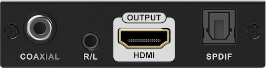 Lenkeng Converter HDMI To HDMI Plus Audio 2.0 4K60Hz LKV3061