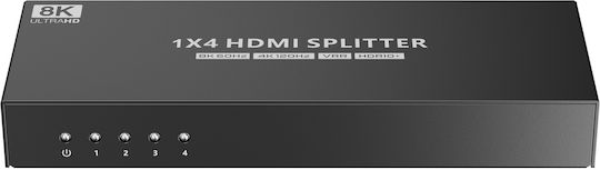 Lenkeng Hdmi Splitter 2.1 8k60hz/4k120hz 1x4 Lkv864