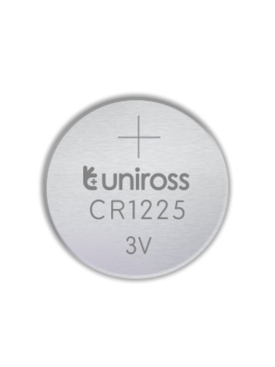 Uniross Cr1225 Button Cell Lithium Battery 5pack