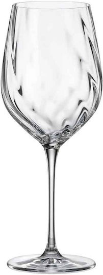 Crystal Bohemia Set Gläser für Weiß- und Rotwein aus Kristall Mit Stiel 480ml 24Stück Crystal Bohemia Set Gläser für Weiß- und Rotwein aus Kristall Mit Stiel 480ml 24Stück