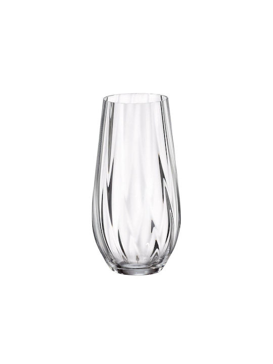 Crystal Bohemia Set of Glasses for White and Red Wine made of Crystal Stemmed 480ml 24pcs