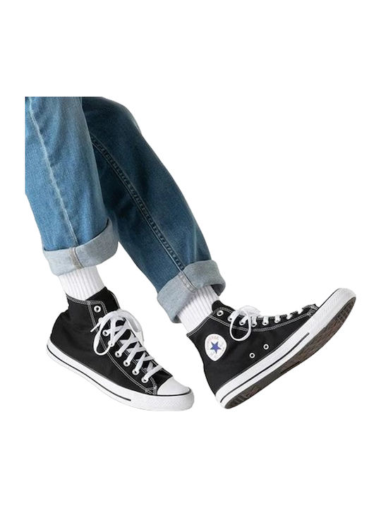 Converse Chuck Taylor All Star Hi Sneakers Μαύρα Converse Chuck Taylor All Star Hi Sneakers Μαύρα