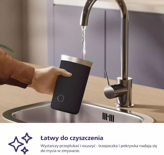 Philips Baristina Device for Hot & Cold Milk Froth with Non-stick Coating 120ml
