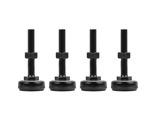 Lanberg Adjustable Feet Set M10 Cabinets Ak-1602-b