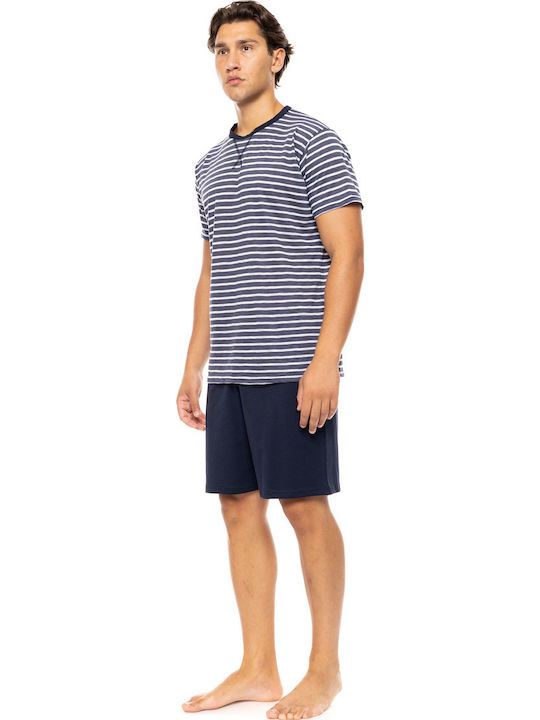 Ulisse Καλοκαιρινή Ανδρική Πιτζάμα Blue