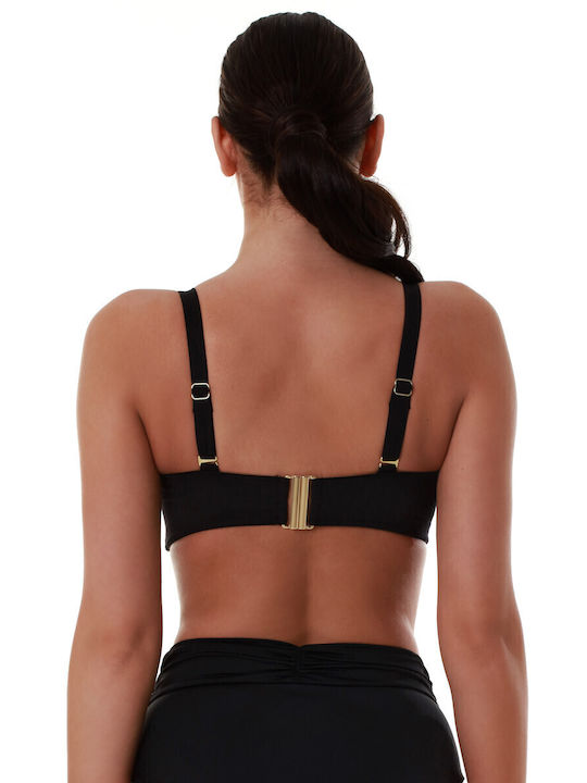 Bikinioberteile F Cup Schwarz