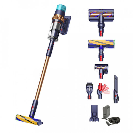 Dyson Gen5 Detect Absolute Επαναφορτιζόμενη Σκούπα 2 σε 1 Stick & Χειρός 36V Κίτρινη