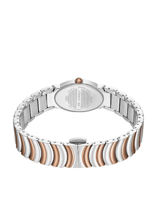 Cerruti Ceas de Damă cu Argintiu Brățară Metalică