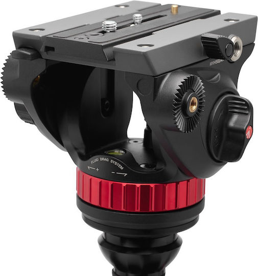 Manfrotto 502ah Video Head & Mt055xpro3 Carbon Tripod Kit