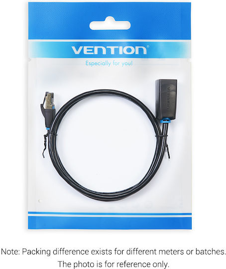 Vention Network Cable Cat8 Sftp M-F Extension 3.0m Black
