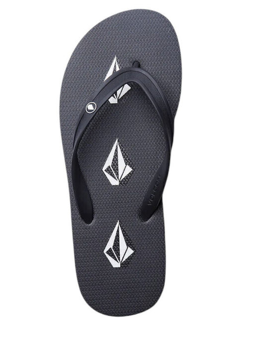 Rocker 2 Slapi Bărbați Flip Flops Negri