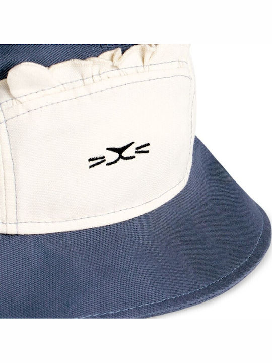 KiETLA Kids' Hat Bucket Fabric Sunscreen Blue